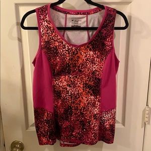 Tek Gear pink/black/white DryTek tank size L